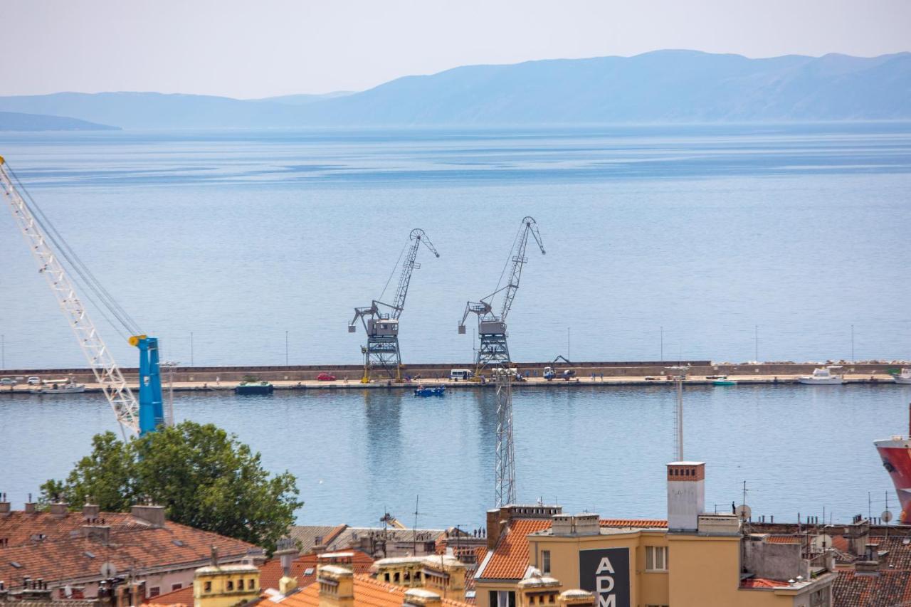 Ferienwohnung Panorama Studio Rijeka Exterior foto